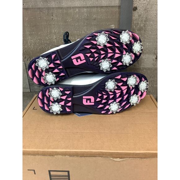 FootJoy Women's 6.5M White Dryjoys Premiere Series Issette Golf Shoes LB7-19 - Picture 7 of 7